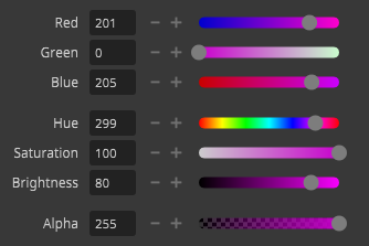 Color Picker - Resolume