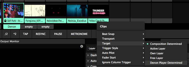 Sync To Denon Dj Players Resolume